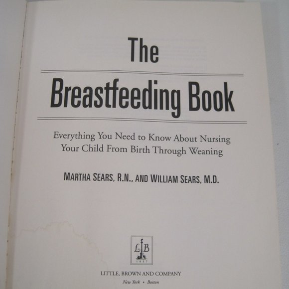 The Breastfeeding Book by Marth and William Sears - Picture 3 of 7